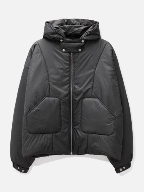 MISBHV ULTRA FINE NYLON SCULPTURAL PUFFER SPACE GREY