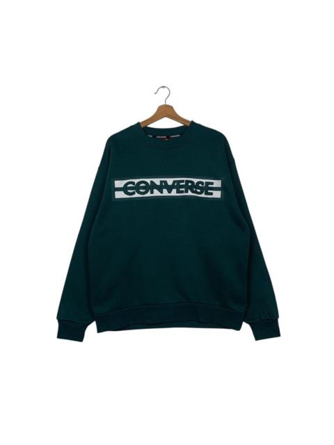 Converse Big Logo Green Sweatshirt