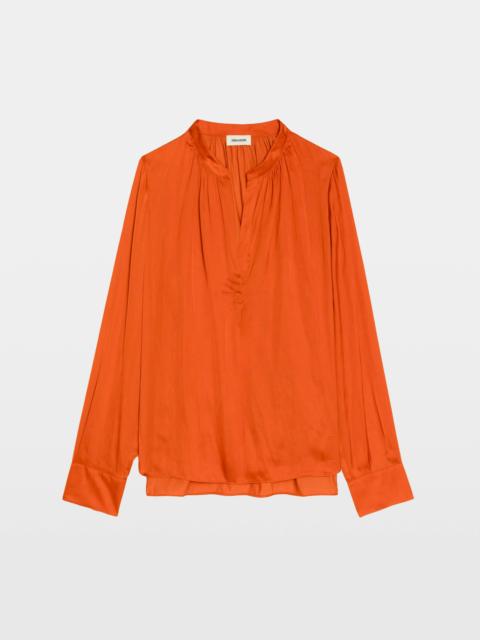 Zadig & Voltaire Tink Satin Blouse
