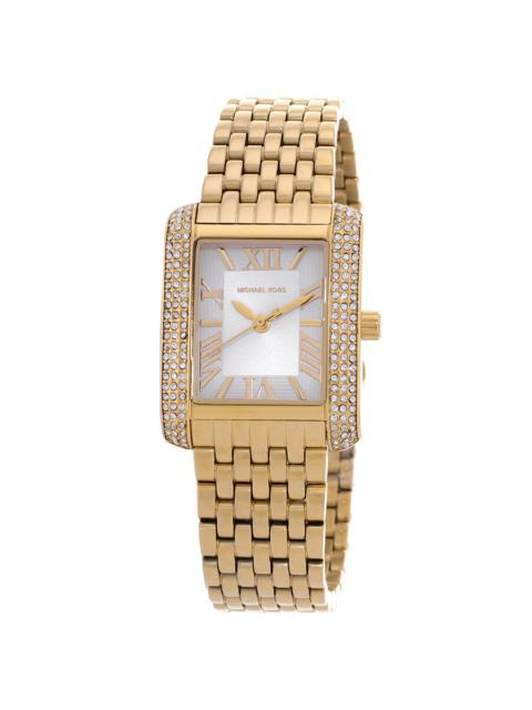 MICHAEL KORS Michael Kors Emery Quartz Crystal White Dial Ladies Watch MK4826
