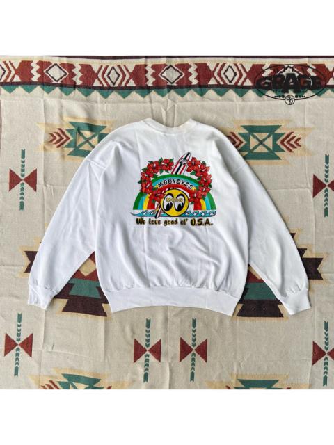 ANONYMOUSISM Vintage Crewneck MOONEYES by HANES 90s 