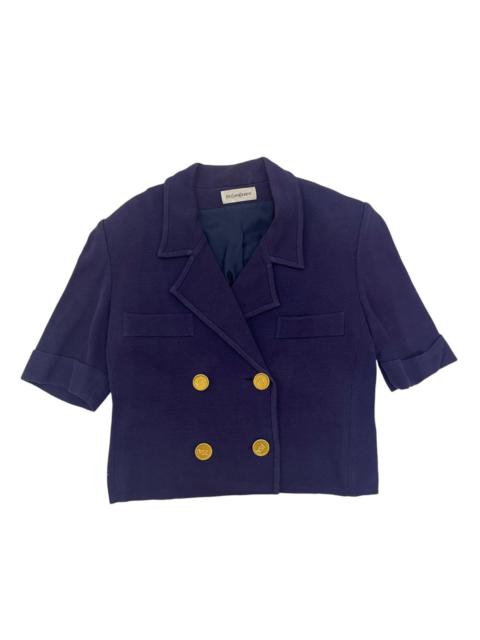 Other Designers Vintage Yves Saint Lauren Short Sleeves Jacket