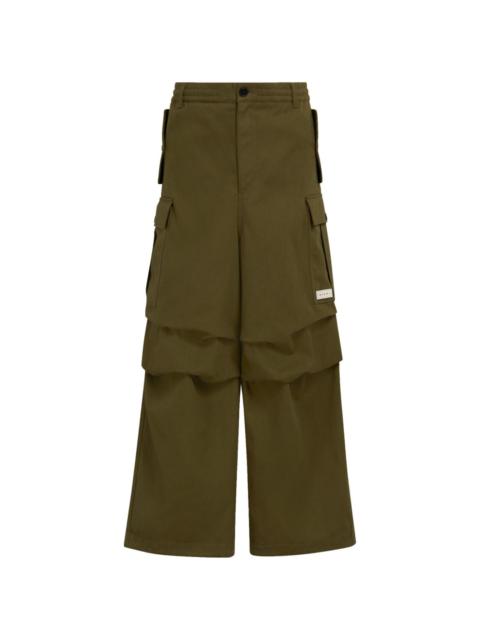 Marni wide-leg cargo trousers