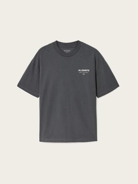 ALLSAINTS UNDERGROUND OVERSIZED CREW NECK T-SHIRT