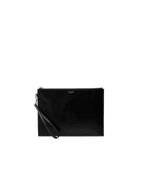 SAINT LAURENT SAINT LAURENT Black Tablet Holder Bag New & Authentic