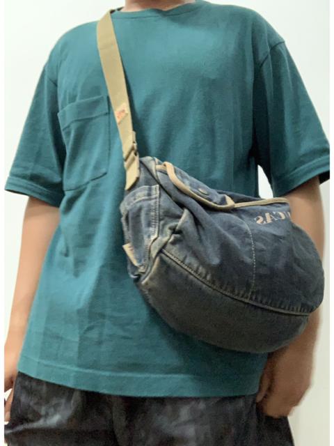 Other Designers Lucas Sling Duffle Medium Bag Denim