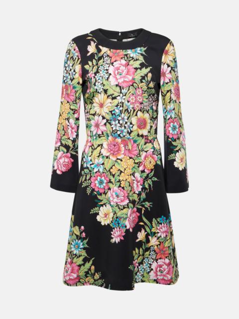 Etro Floral minidress