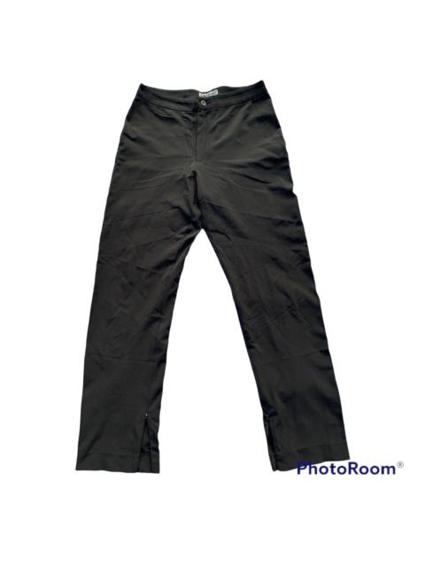 Issey miyake casual black zipper pants