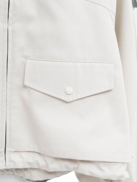 Loewe Loewe Women Cotton And Silk Blouson Jacket