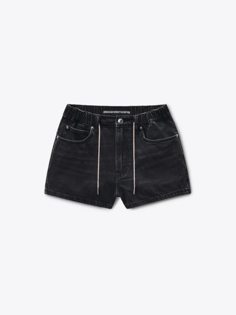 Alexander Wang Crystal Drawcord Short