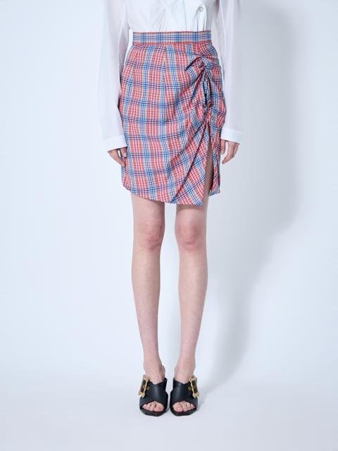 Vivienne Westwood Check Mini Skirt