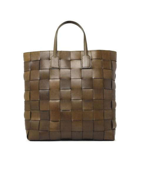 DRAGON DIFFUSION Dragon Diffusion 'Pino' Khaki Leather Bag Women