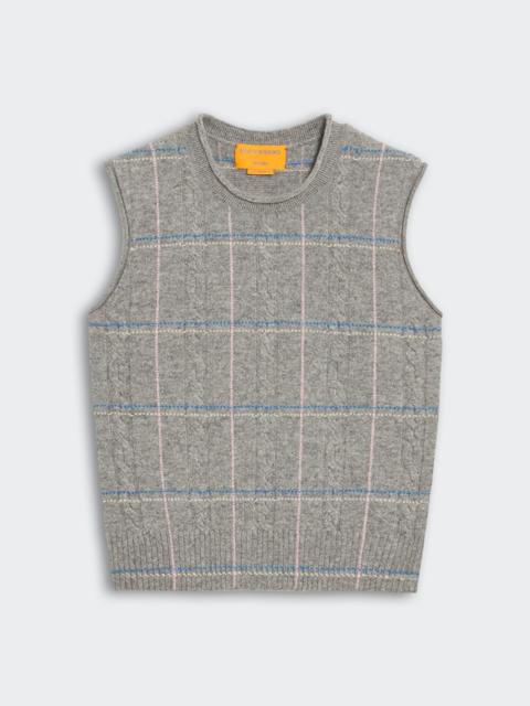 GUEST IN RESIDENCE Check Vest