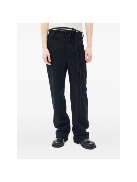 Ann Demeulemeester Ann Demeulemeester Black Trousers - Tailored Trousers Men