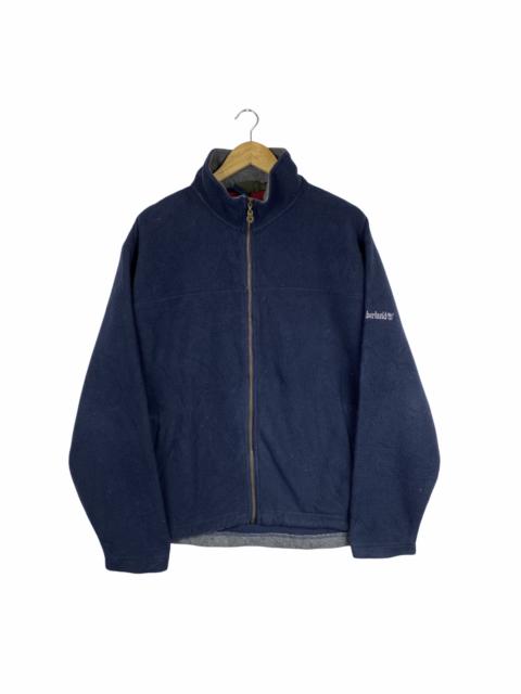 Other Designers Timberland - VINTAGE TIMBERLAND SMALL LOGO FLEECE ZIPPER SWEATER