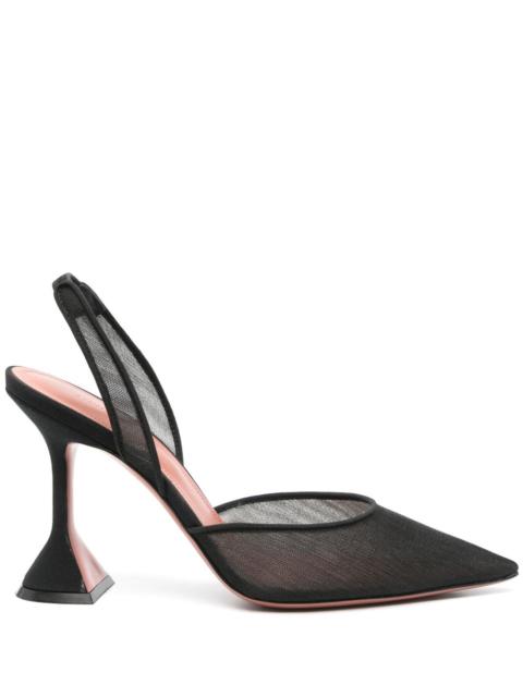 Amina Muaddi Amina Muaddi Women Holli Slingback Pumps