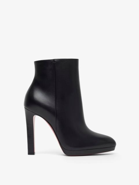 Christian Louboutin Fannylove 120 black leather ankle boots