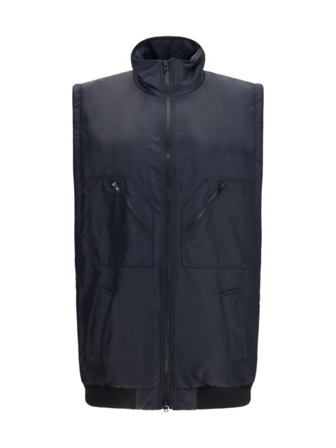 MM6 Maison Margiela Mm6 Zip-pocket Vest Black