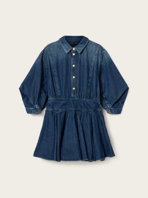 ALLSAINTS ARLO DENIM MINI DRESS