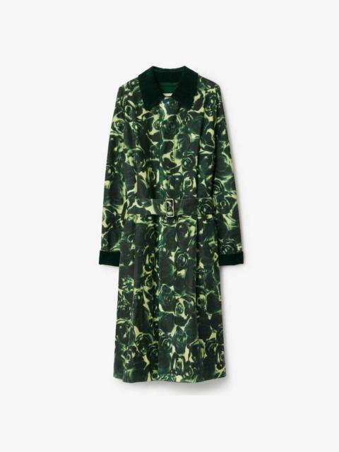 Burberry Burberry Rose Waxed Cotton Coat