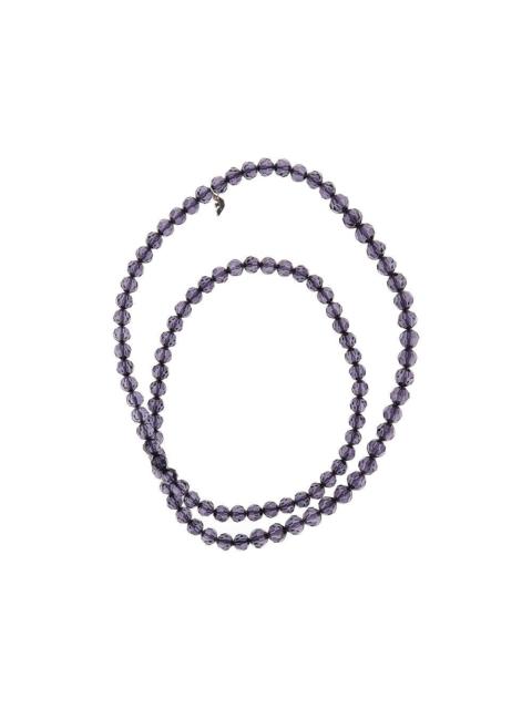 EMPORIO ARMANI Emporio Armani Multifaceted Beads Long Necklace Blue