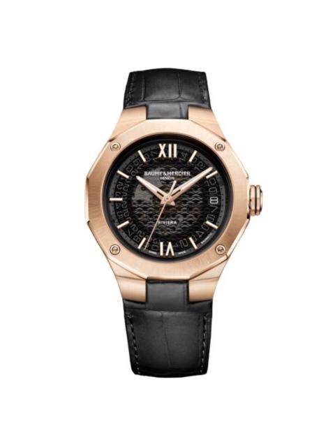 Other Designers Baume et Mercier Riviera Automatic Grey Dial Men's Watch 10787