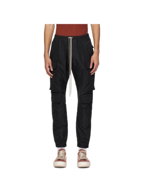 Rick Owens Black Mastodon Cargo Pants