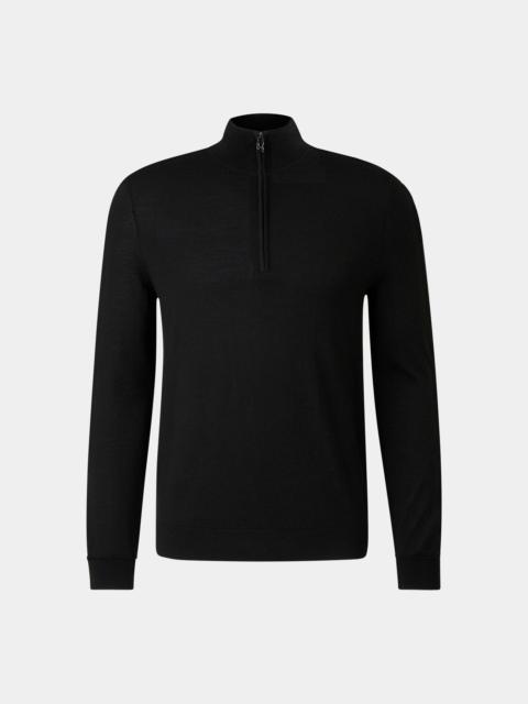 BOGNER Virgin wool troyer Ouri in Black