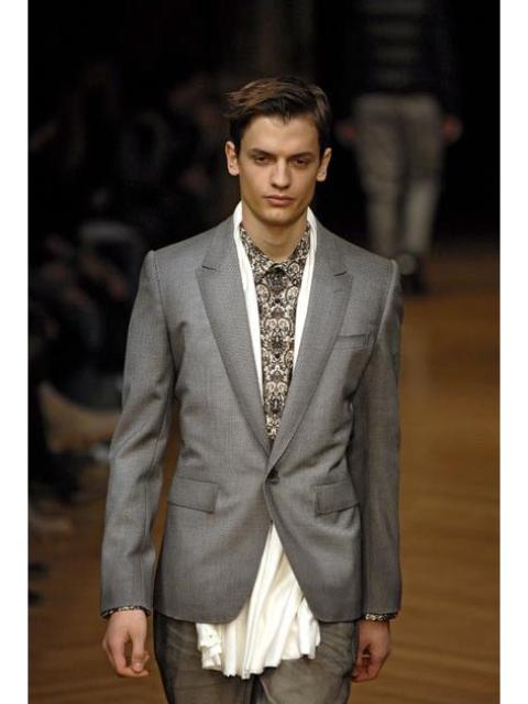 Other Designers Kiminori Morishita - Runway fullprinted shirt FW08.Like Jean-Paul Gaultier