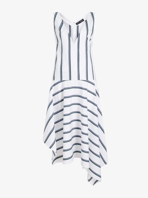 Proenza Schouler Beatriz Dress in Cotton Silk Shirting