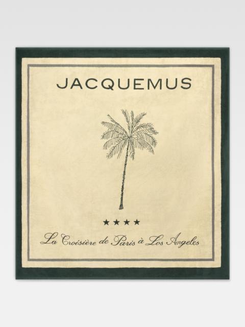 JACQUEMUS The Croisière beach towel