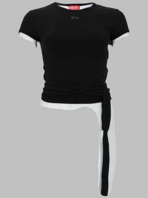 Diesel Diesel Women T-Shirt A Costine Con Lacci