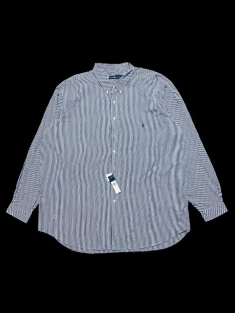 NEW Polo Ralph Lauren Shirt Blue Long Sleeve Size 3XLT