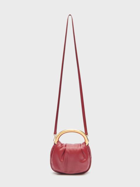 Blumarine MINI RING BAG IN NAPA LEATHER