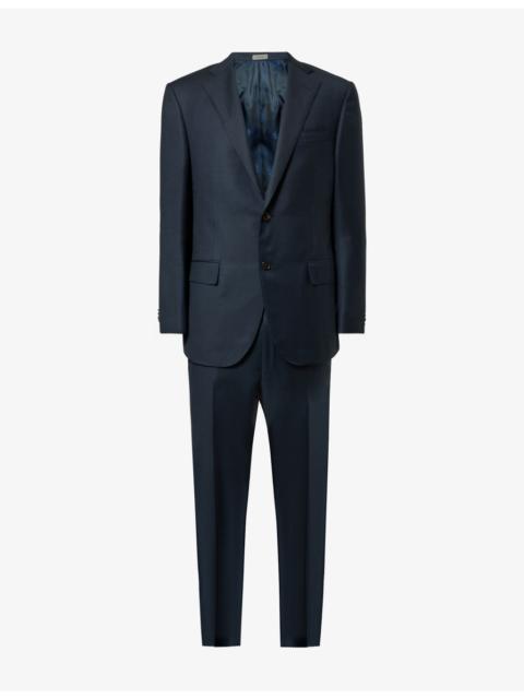 CORNELIANI Birdsey Single-Breasted Wool Suit