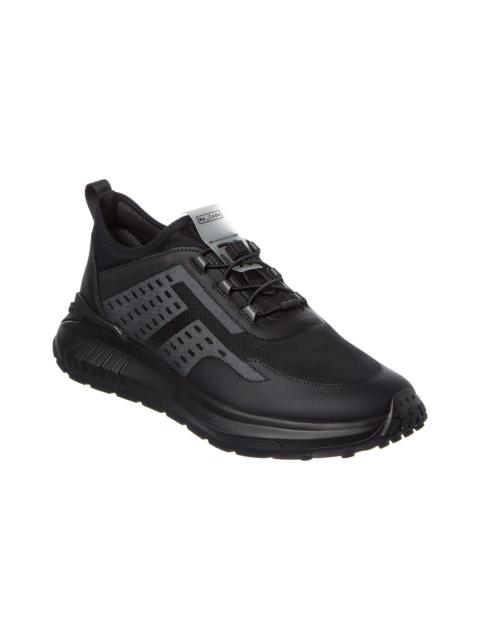 Tod's TOD’s Allacciata Rete Running No_Code Mesh & Leather Sneaker
