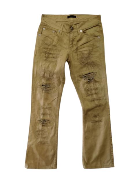 Other Designers Rare🔥Japanese Midas Style Distressed Design Jeans