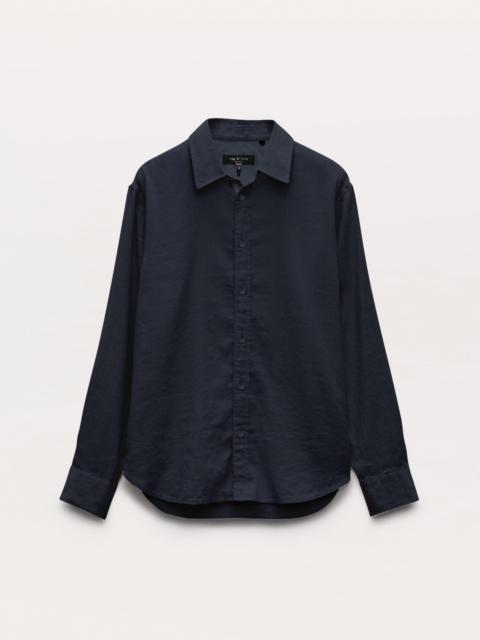 rag & bone Finch Linen-Blend Shirt