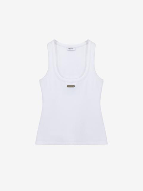 Alexander McQueen McQueen Placket Tank Top