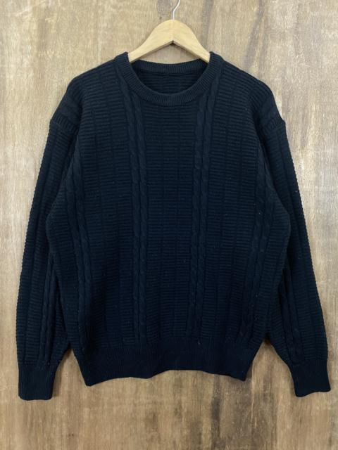 Other Designers Japanese Brand - Japanese Brand Black Knit Sweaters #1587