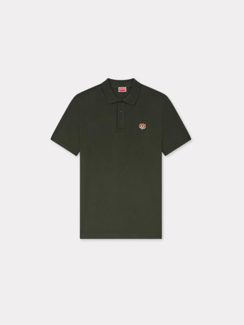 KENZO 'KENZO Happy Tiger' embroidered slim polo in cotton