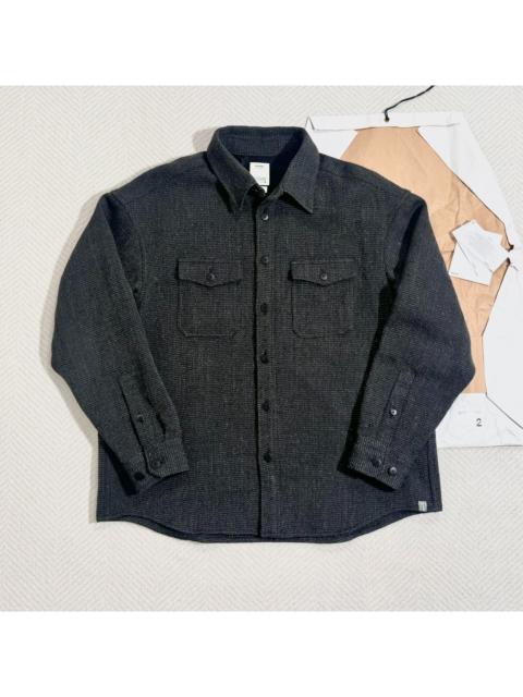 visvim Visvim 21AW Lumber Tweed Houndstooth Wool-Blend Shirt Jacket