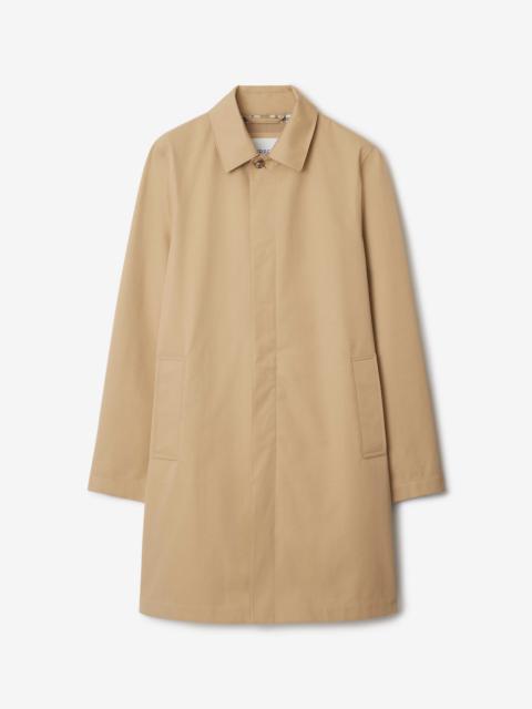 Burberry Mid-length Bonded Gabardine Car Coat