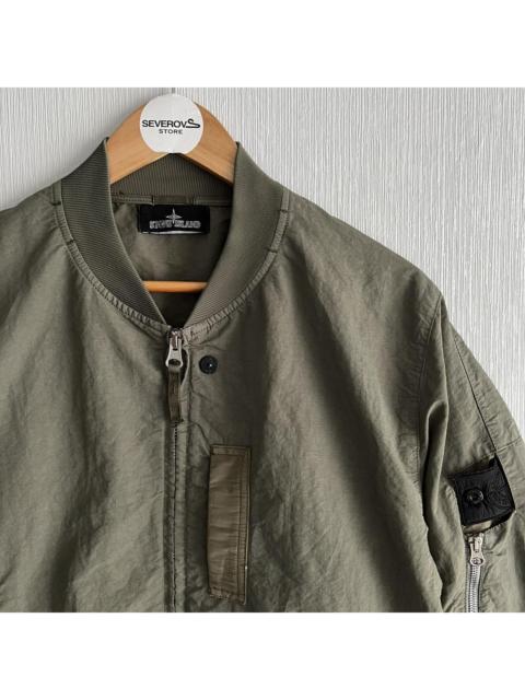 Stone Island Shadow Project Stone Island Shadow Project Men's Khaki and Green Jacket