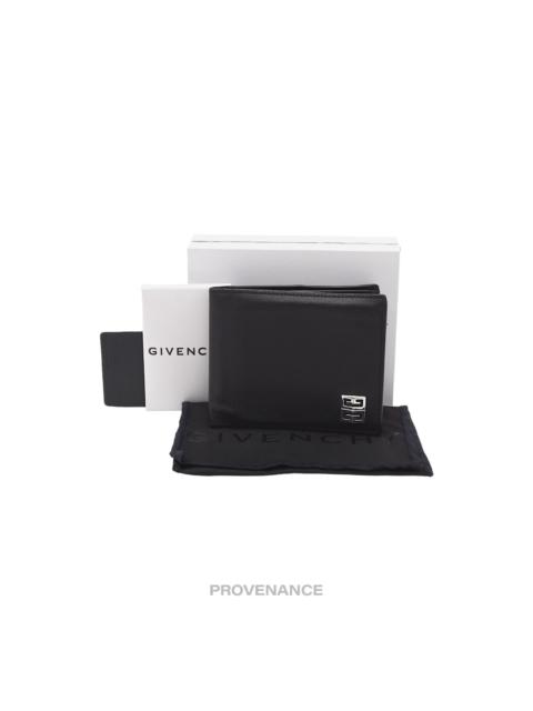 Givenchy Givenchy 4G Logo 8CC Bifold Wallet - Black Leather