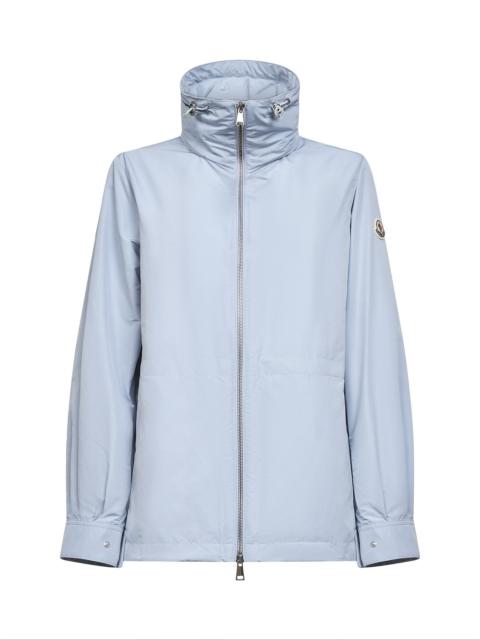 Moncler Moncler Women Light Blue Enette Hooded Short Parka