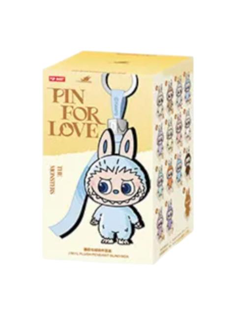POP MART Pop Mart The Monsters Labubu Pin for Love Plush Pendant Sealed Case (A-M) (1 Blind Box) PPMT-2508-00