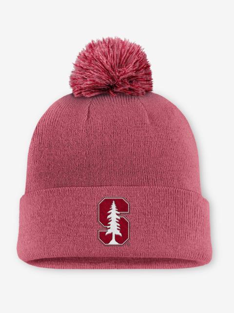 Nike Stanford Primetime Campus Toned Men's Nike College Cuffed Pom Beanie