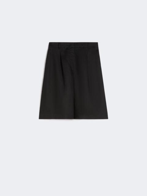 Max Mara Studio Max Mara Studio Long Shorts In Linen