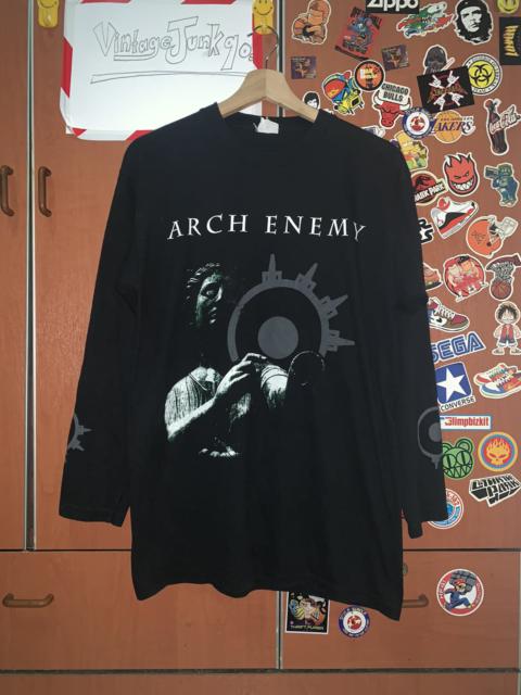Band Tees - Vintage ARCH ENEMY Long Sleeve T-shirt 90’s